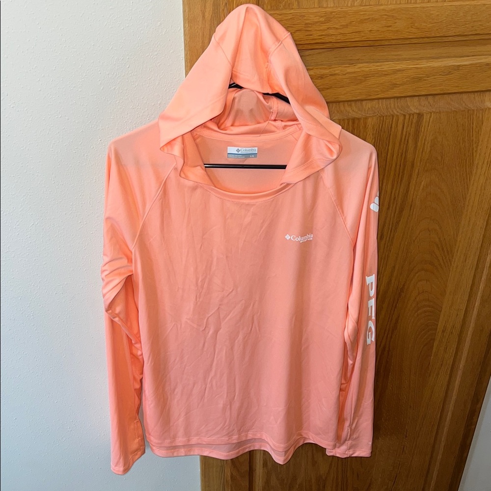 Columbia PFG hooded sun shirt